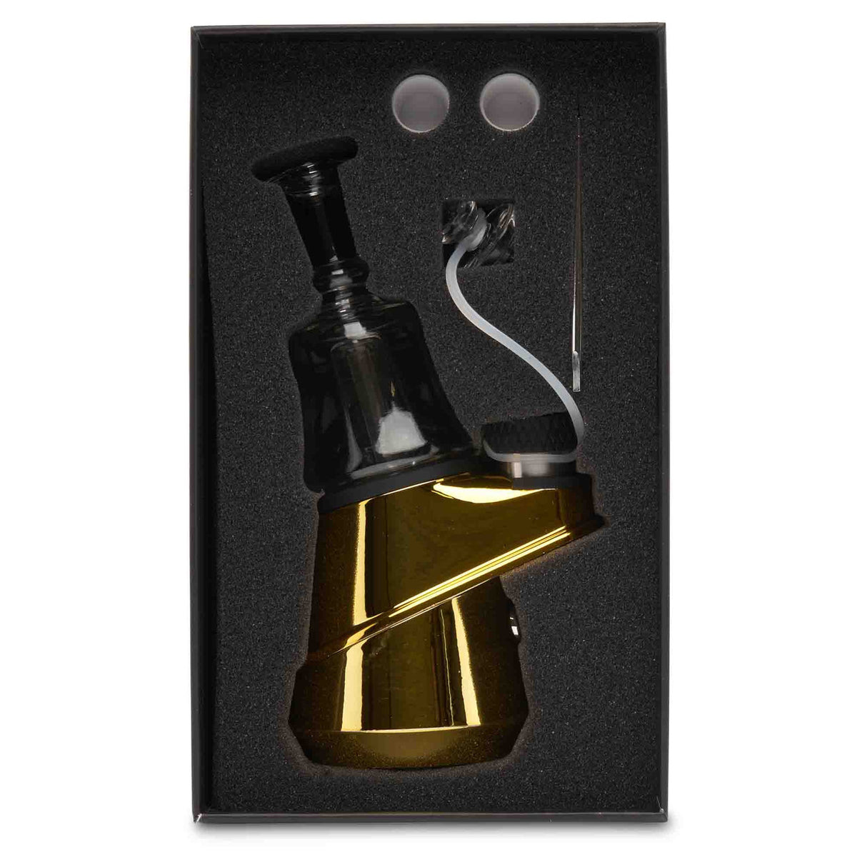 SOC Cloud Puff portable e-nail dab rig for concentrates gold in box