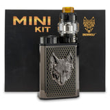 black 100 w sigelei snowwolf starter kit with tank and mod