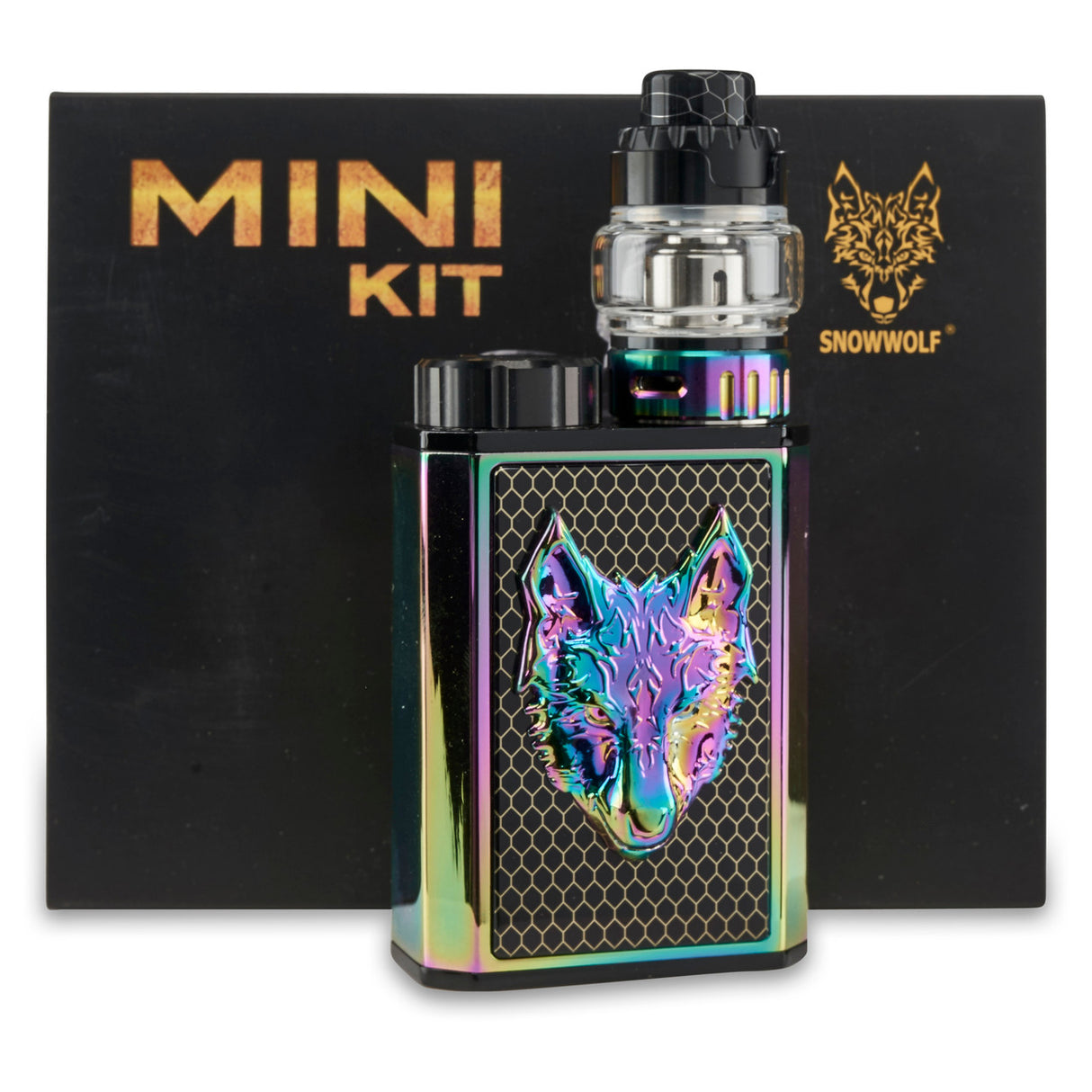 rainbow 100 w sigelei snowwolf starter kit with tank and mod