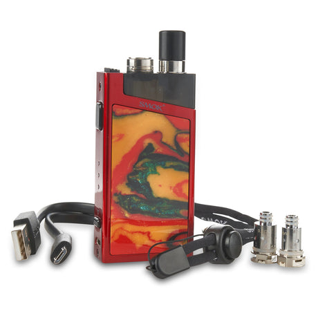 smok trinity alpha vape starter kit red