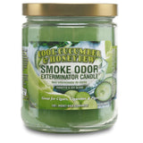 cool cucumber & honeydew smoke odor exterminator candle