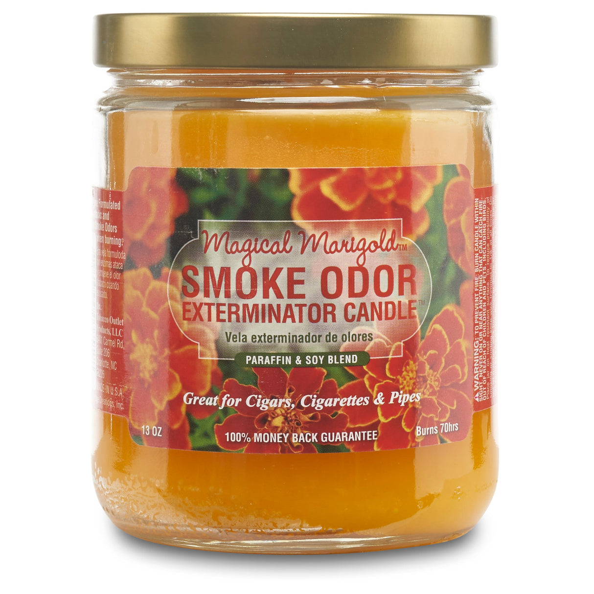magical marigold smoke odor exterminator candle