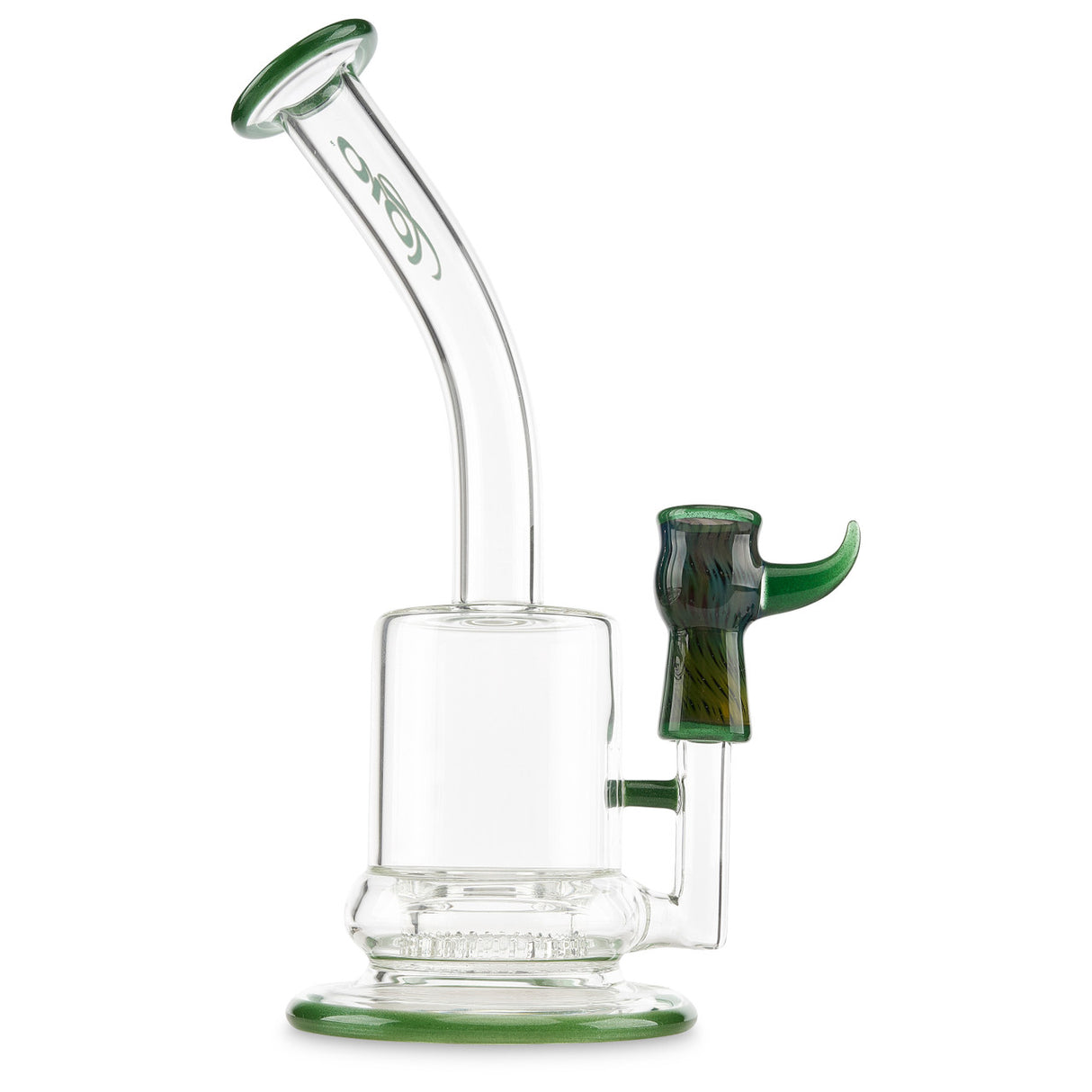 toro glass isf green stardust high end dab rig by jp toro