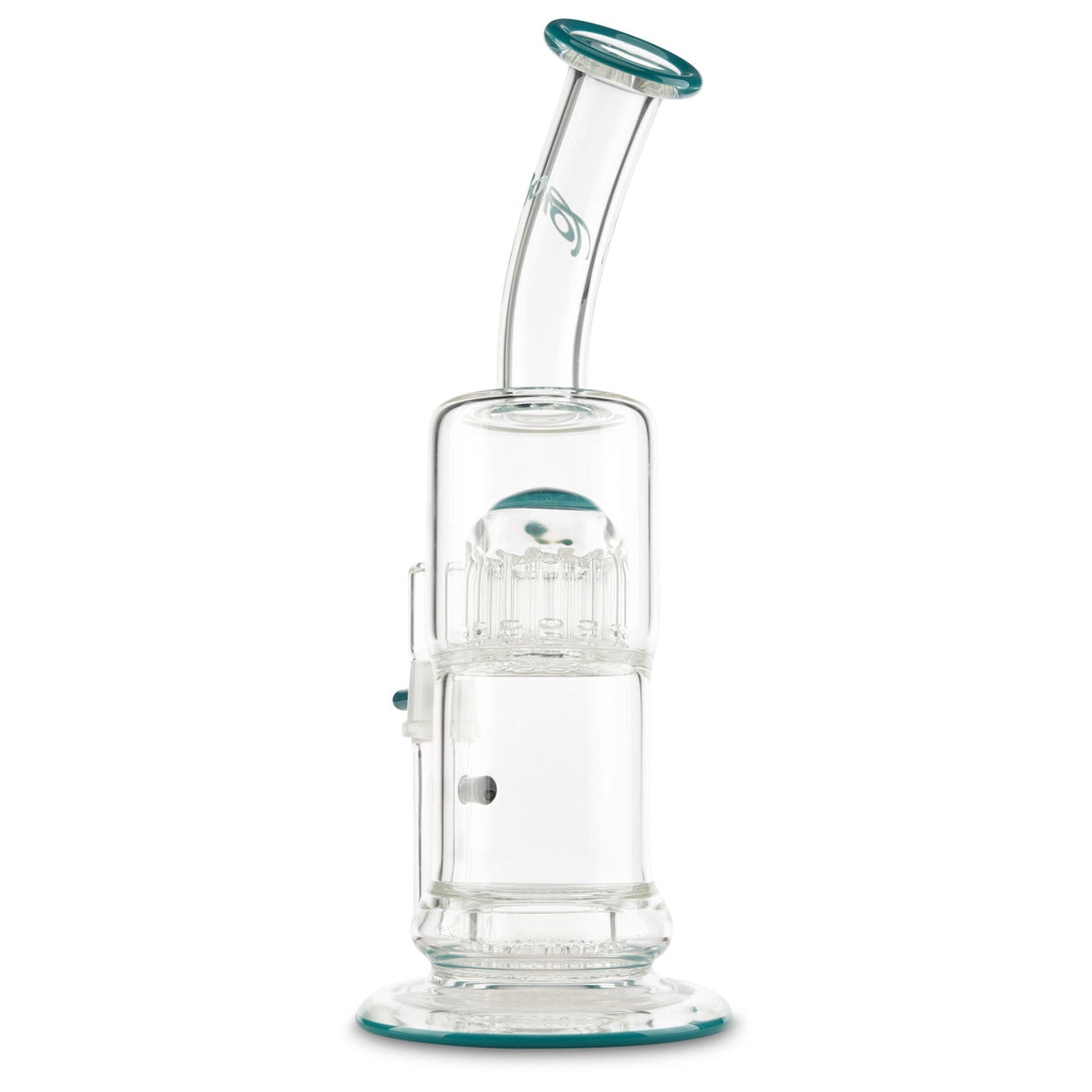 toro glass isf to 13 arm tree aqua azul dab rig for smoking wax and oil