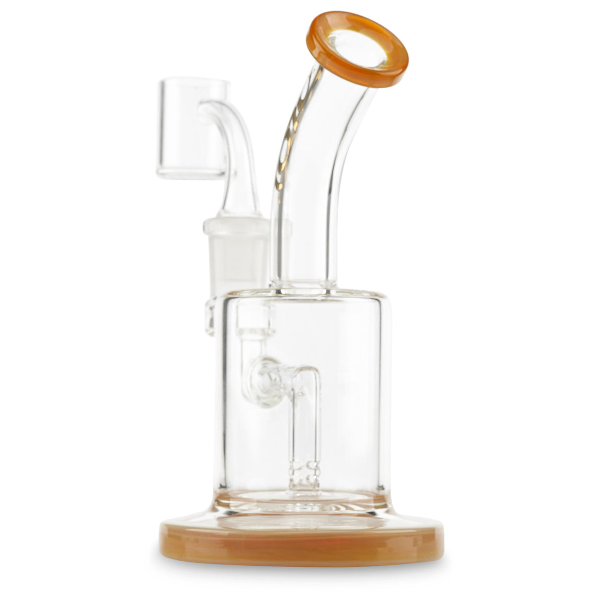 toro glass mac xl caramel 14mm jointed rig for concentrates and dabs