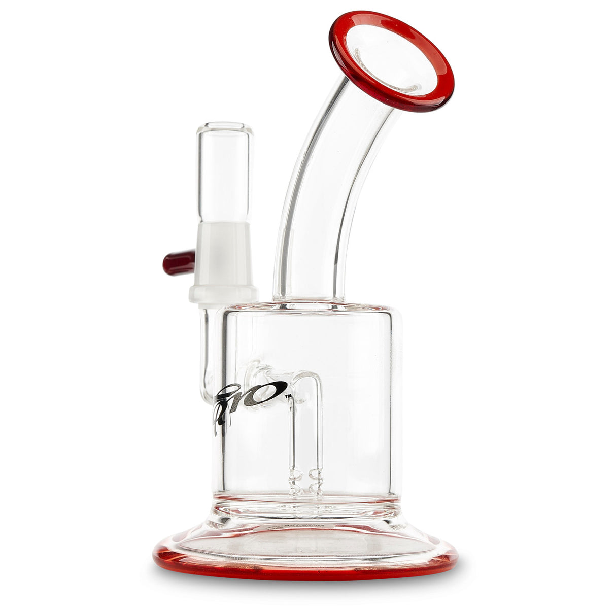 toro glass mac xl red mini 6 inch dab rig for dabbing