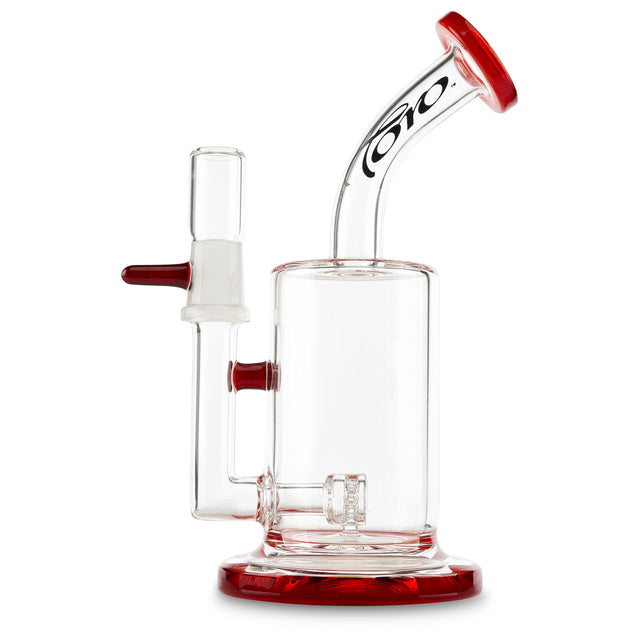 toro glass jet red and orange dab rig for sale online