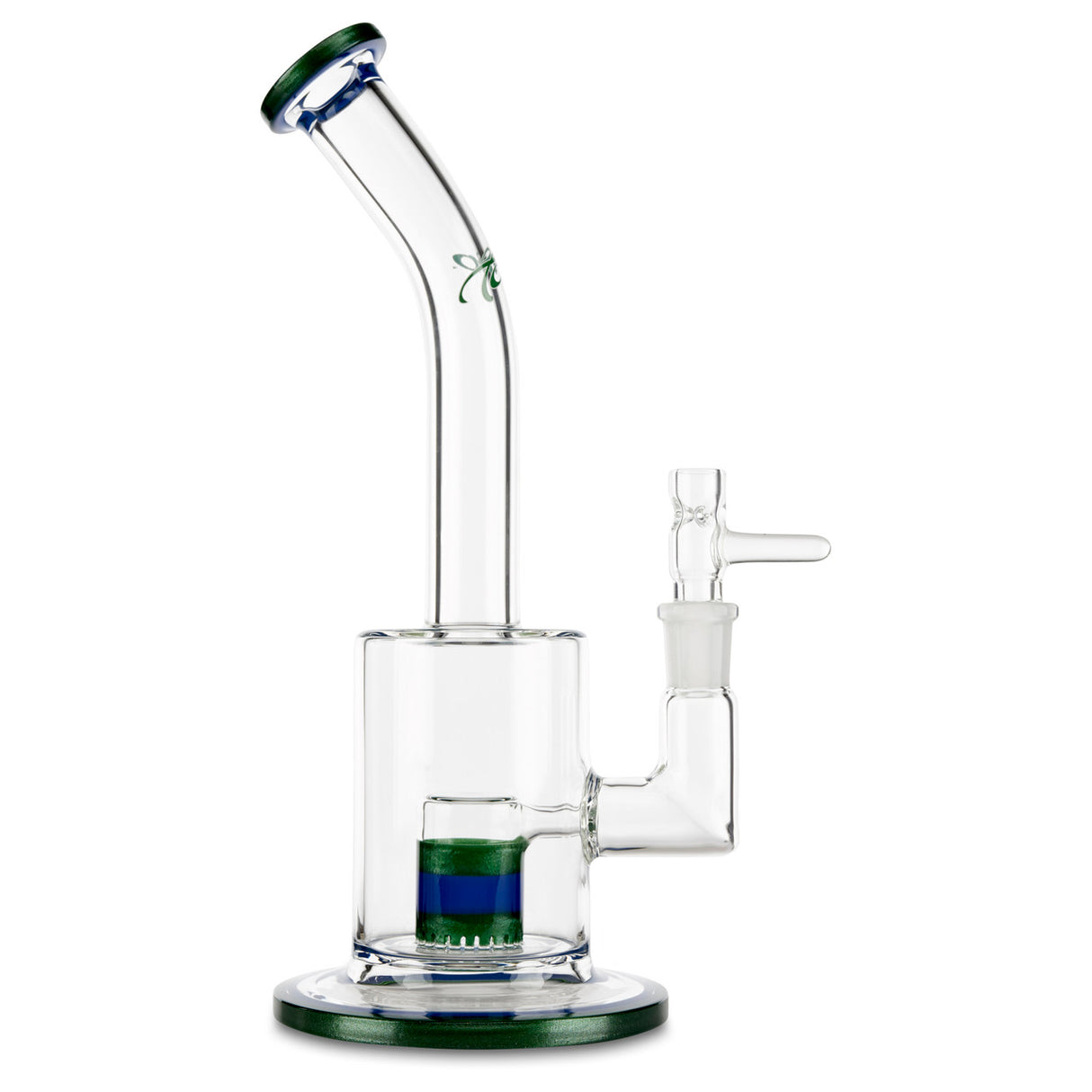 toro glass macro froth xxl green blue dab rig for taking dabs