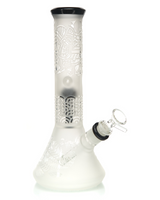 MOB Glass Samurai Tree Beaker Water Pipe