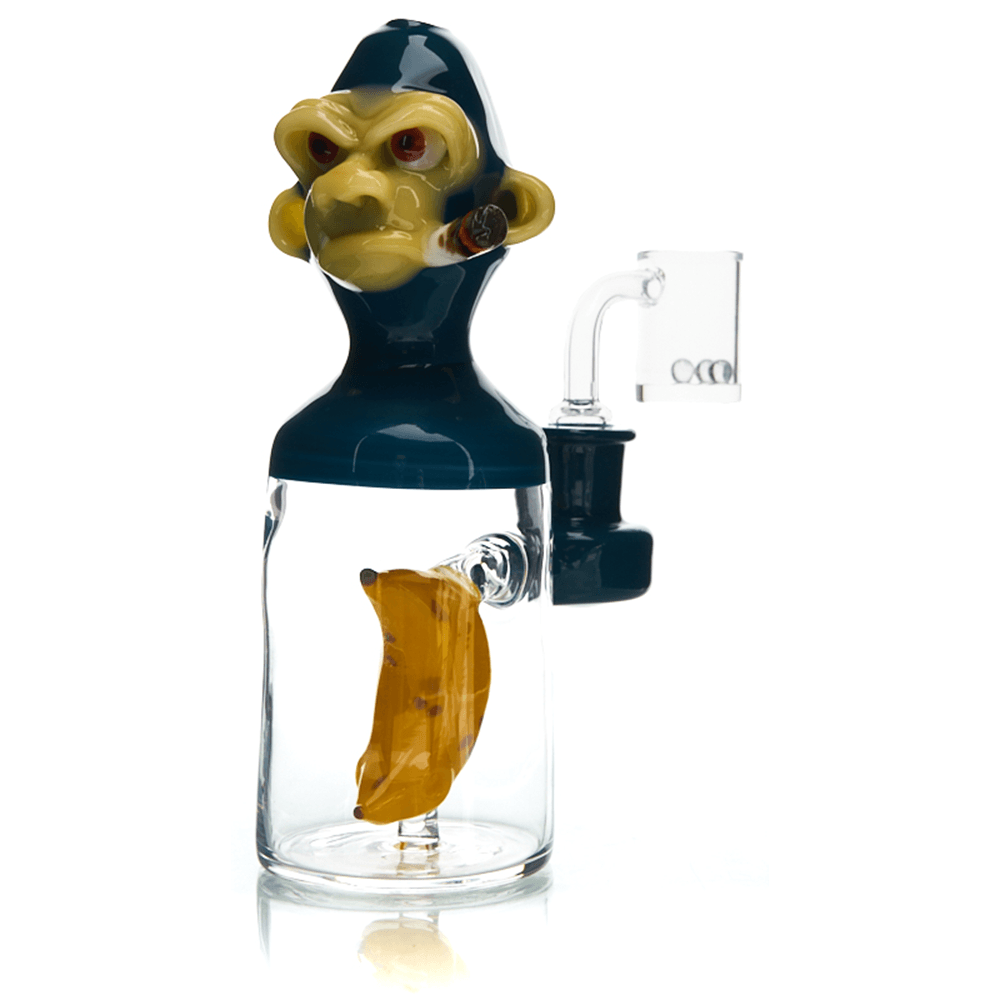 Fish Glass Blue Chimp Dab Rig