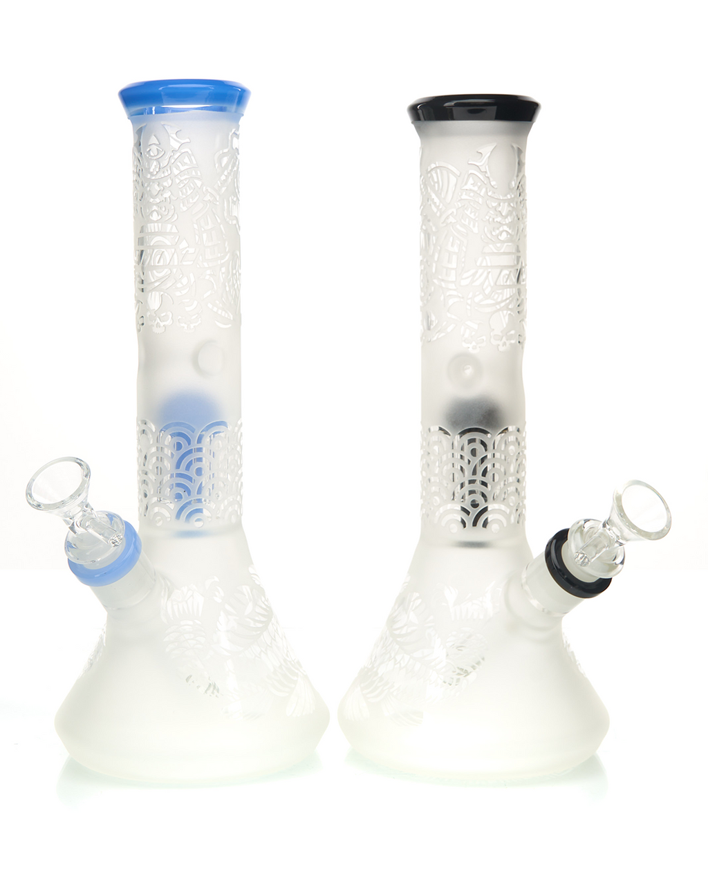 MOB Glass Samurai Tree Beaker Water Pipe