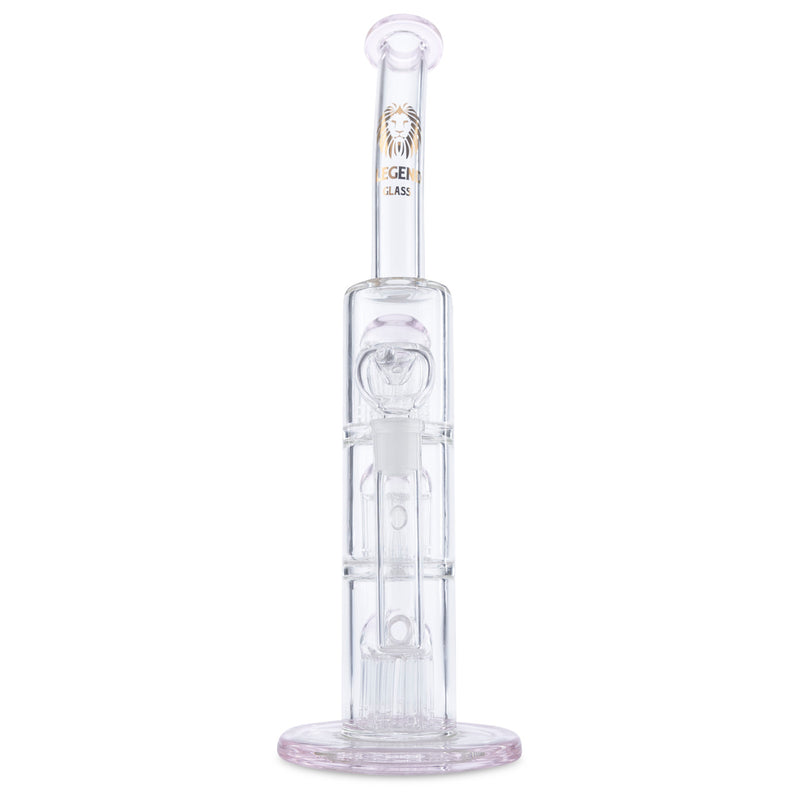 legend glass cheap tall straight tube with triple tree percs