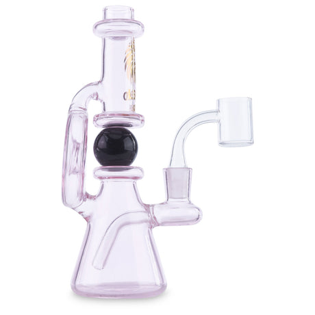 legend glass free floating marble banger hanger pink