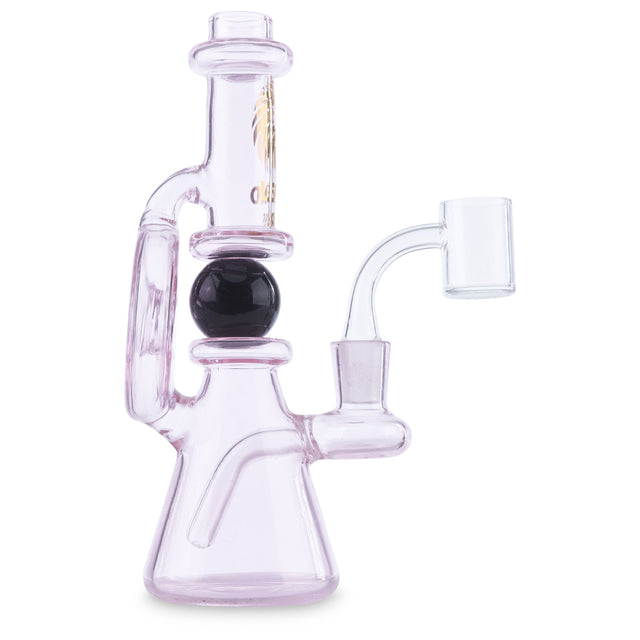 legend glass free floating marble banger hanger pink