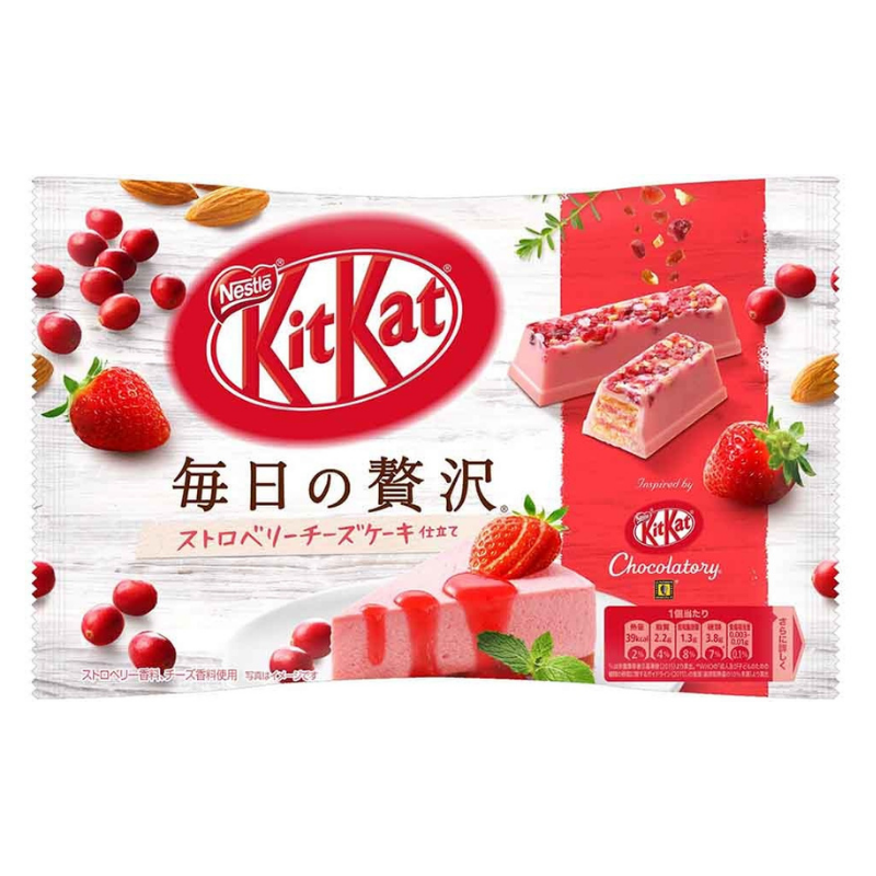 Exotic Kit Kats Strawberry Cheesecake Flavor