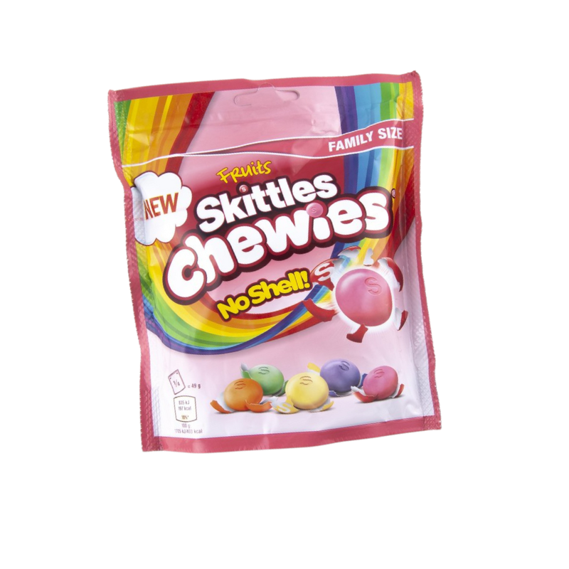 Exotic Skittles Chewies No Shell - Sharing Pouch