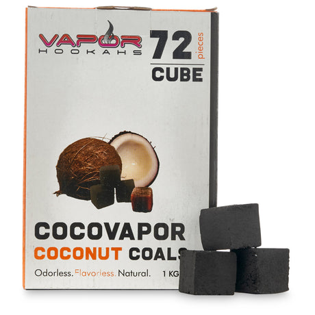 CocoVapor Natural Coconut Hookah Coals for Sale
