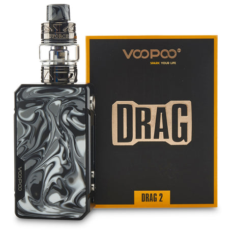 voopoo drag 2 dual 18650 temperature control box mod starter kit