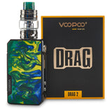 voopoo drag 2 vape device with temperature control 18650 batteries