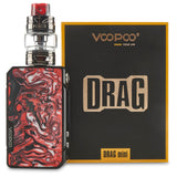voopoo drag mini 117 watt starter kit Uforce t2 tank and coils