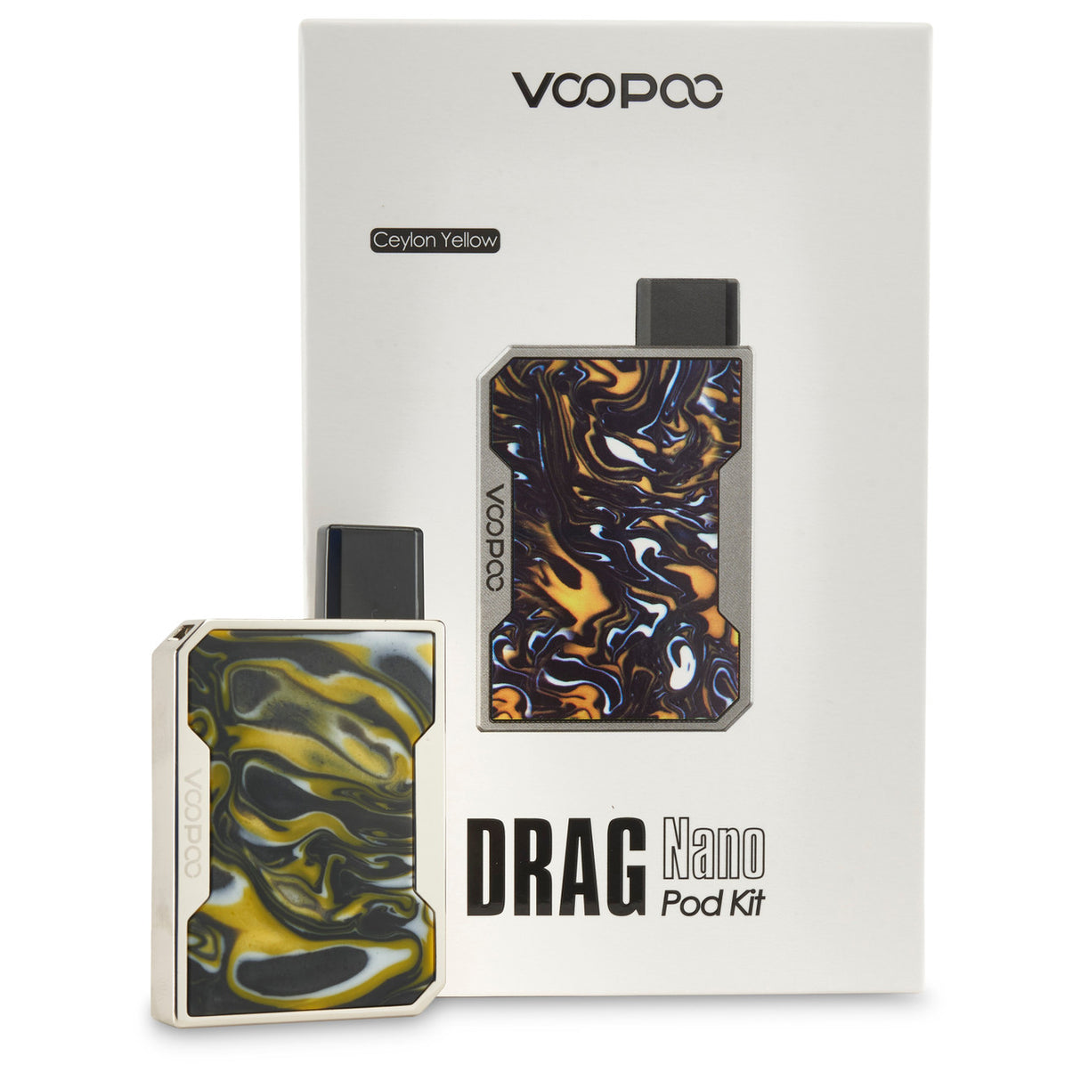 voopoo drag nano starter kit vape pod device with extra pods