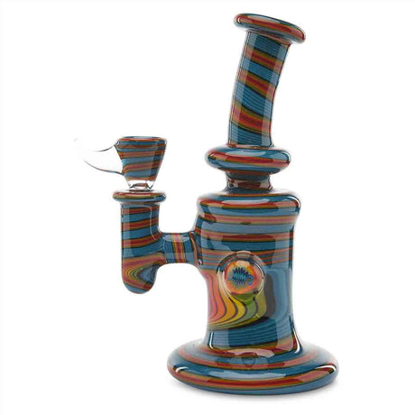 Andy G Small Line Worked Banger Hanger Mini Tube Heady Glass Dab Rig