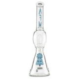 afm ufo perc glass bong blue pipe for smoking tobacco
