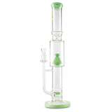 afm double perc water pipe straight to with honeycomb perc