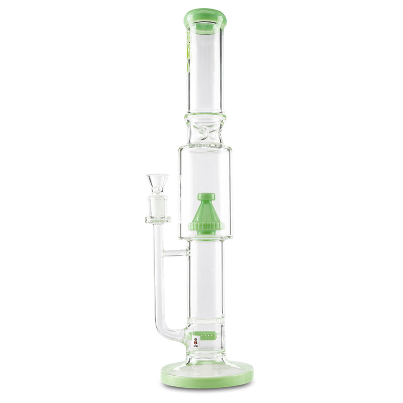 afm double perc water pipe straight to with honeycomb perc