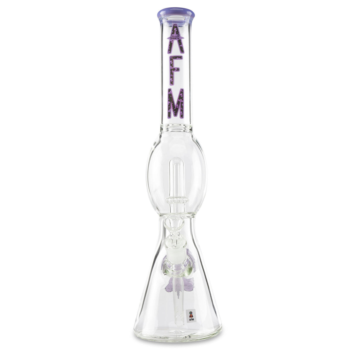 afm ufo perc 18 inch glass bong for smoking herbs