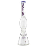 afm ufo perc 18 inch glass bong for smoking herbs