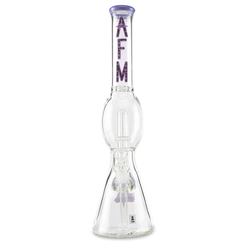 afm ufo perc 18 inch glass bong for smoking herbs