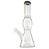 afm short yellow and black water pipe bong for smoking flower