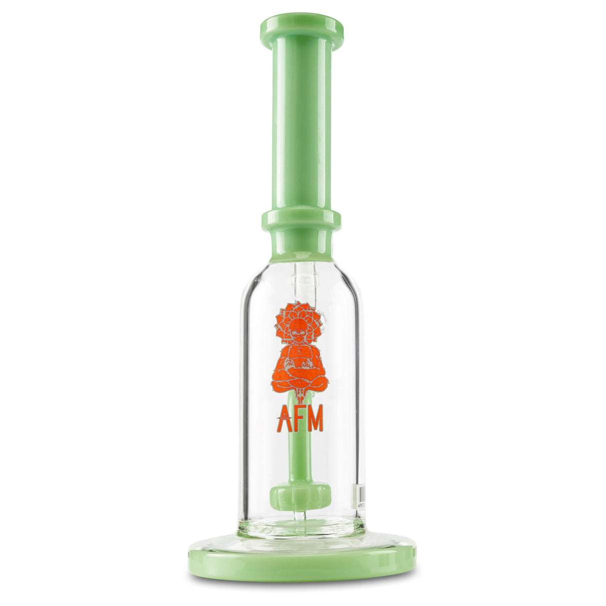 afm showerhead glass water pipe bong with 14mm glass bowl