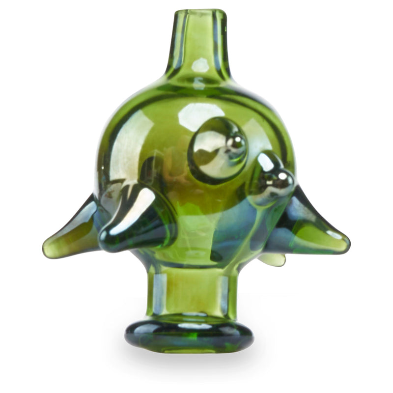 AFM Spiked Bubble Carb Caps for forest green