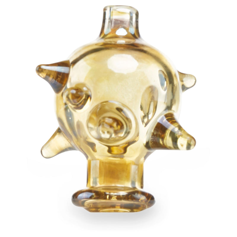 AFM Spiked Bubble Carb Caps for dab rig champagne