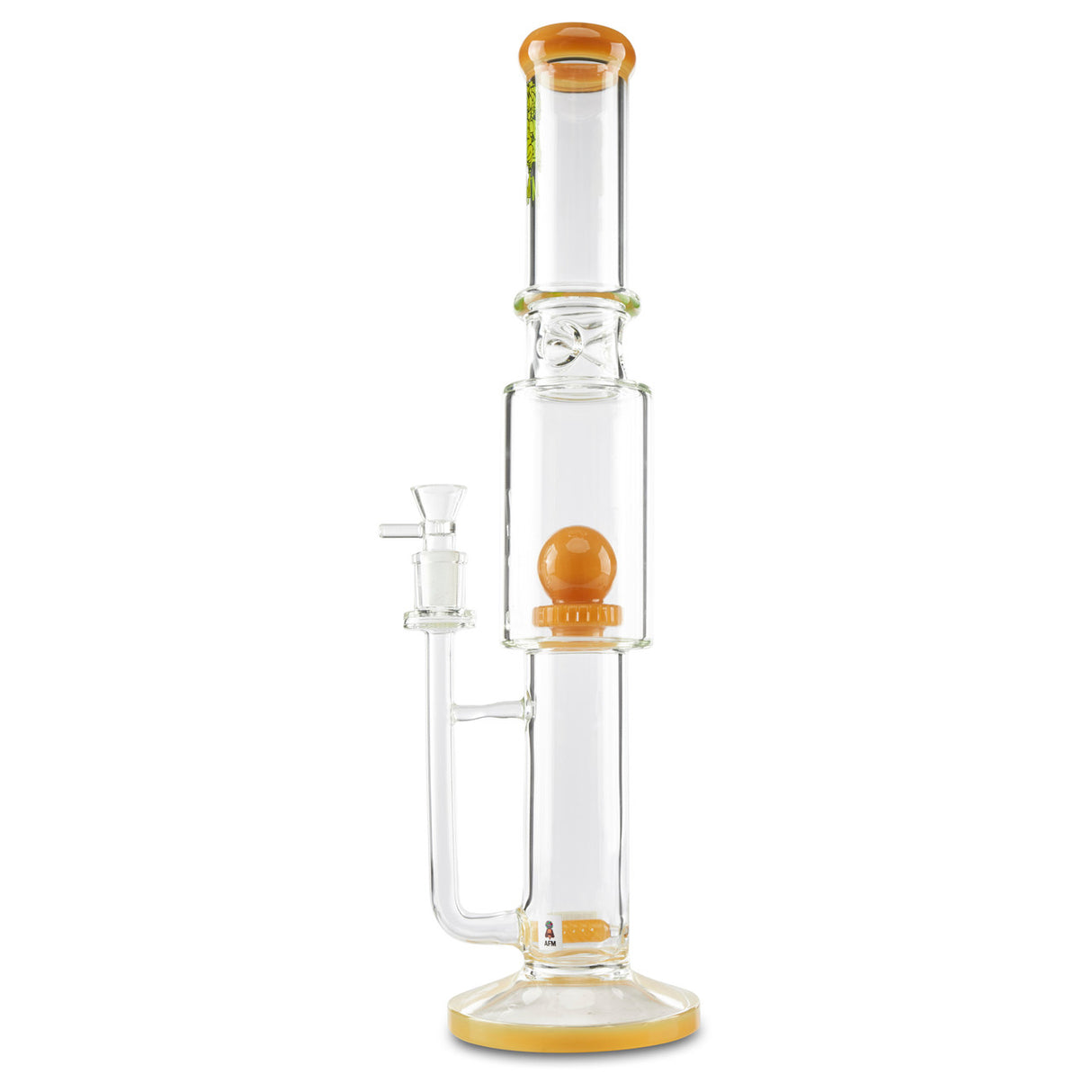 afm inline to ball perc water pipe with 14mm glass bowl