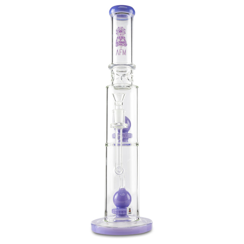 afm purple double sphere water pipe bong for sale online