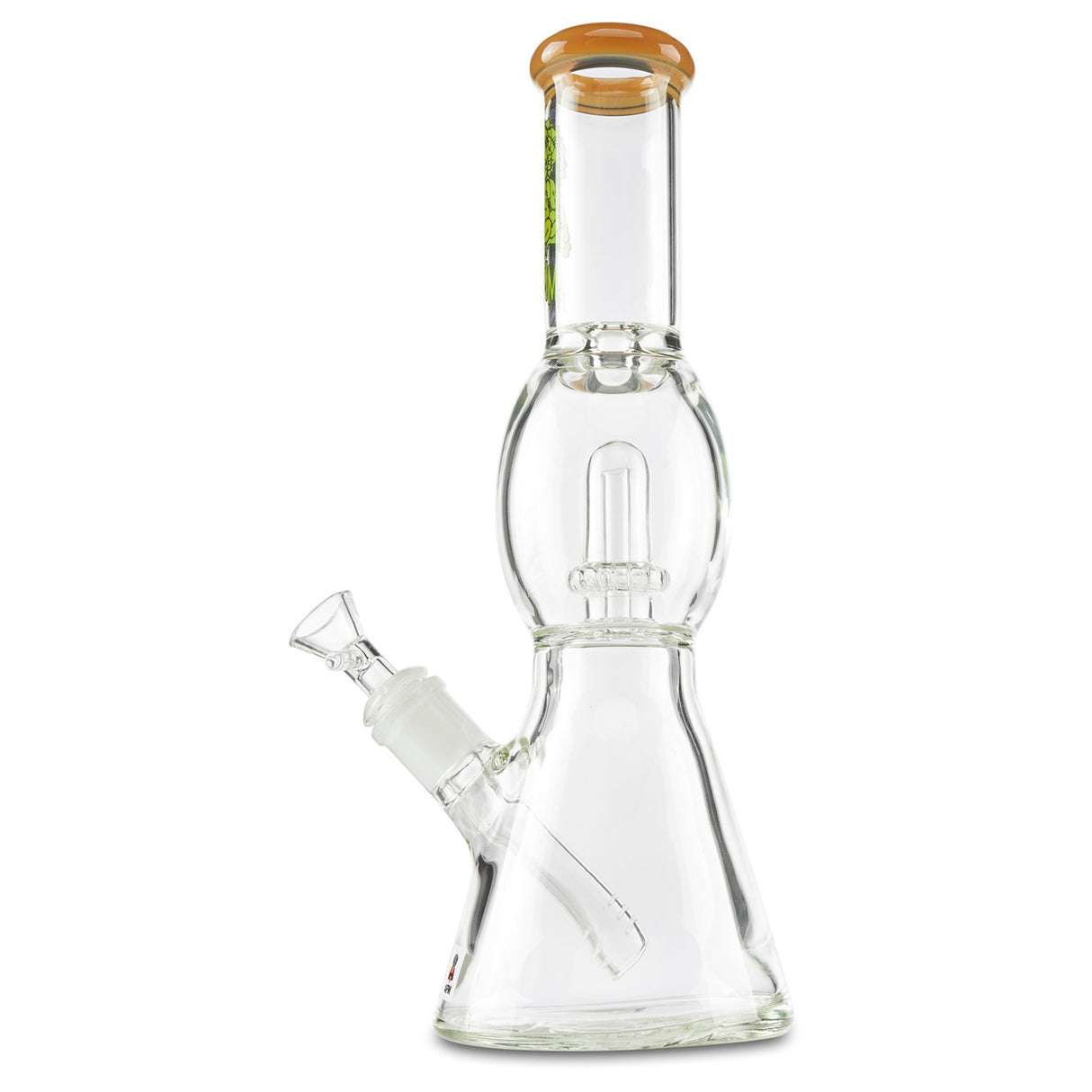 afm short yellow dry ufo perc dry herb water pipe bong for sale