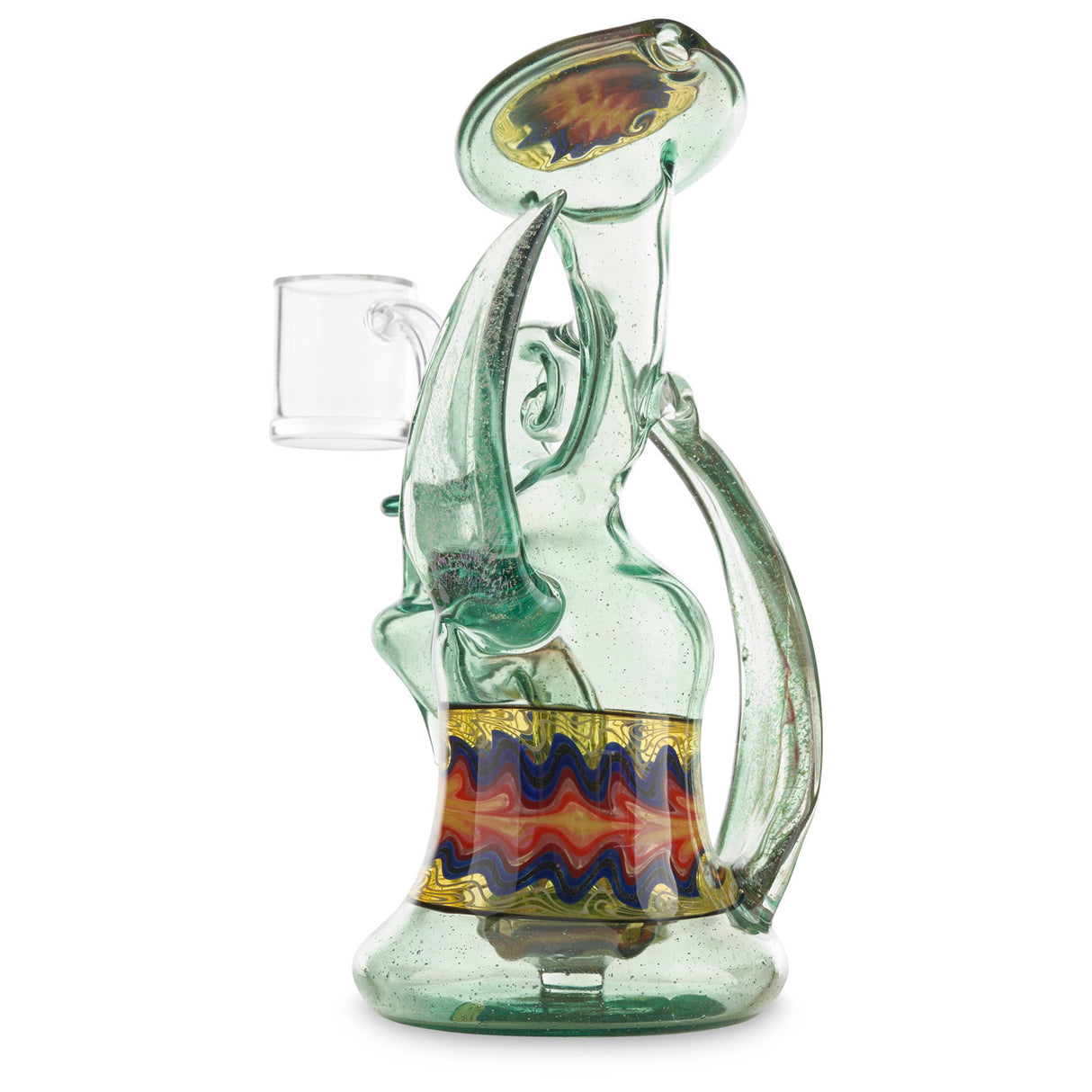 andy g glass banger hanger with green wig wag for sale online