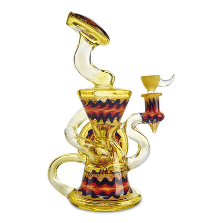 andy g klein recycler lemon drop water pipe bong dab rig