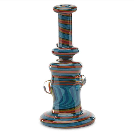 Andy G Small Line Worked Banger Hanger Mini Tube Heady Glass Dab Rig