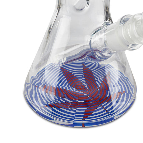 trippy 4/20 leaf 12 inch water pipe bong for sale at cloud 9 smoke co