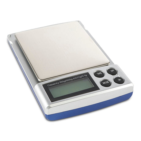aws sm-5dr dual range digital pocket size scale weighing 500g