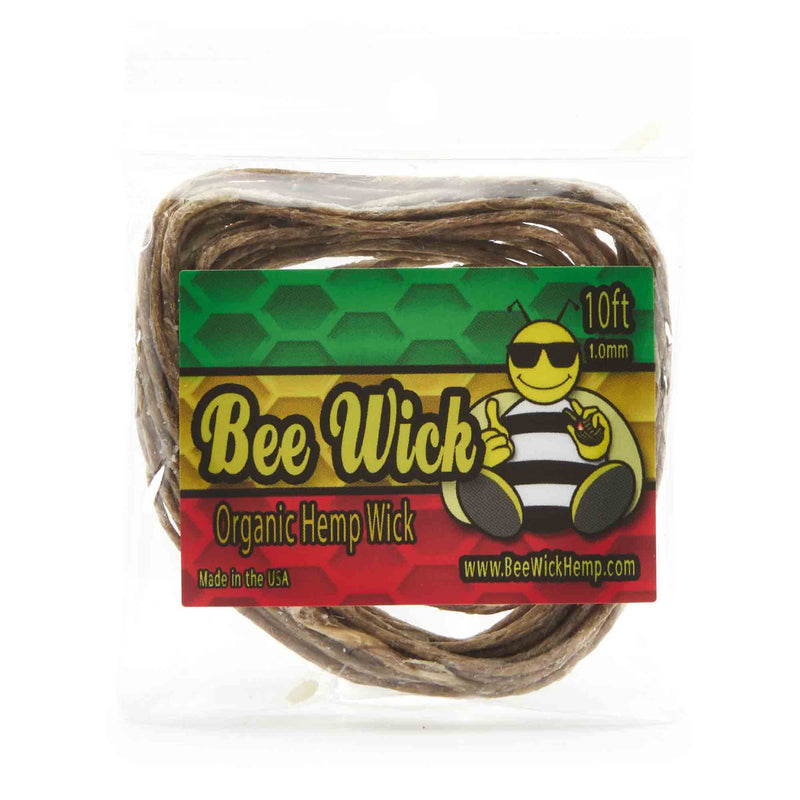 BeeWick 20ft natural hemp wick