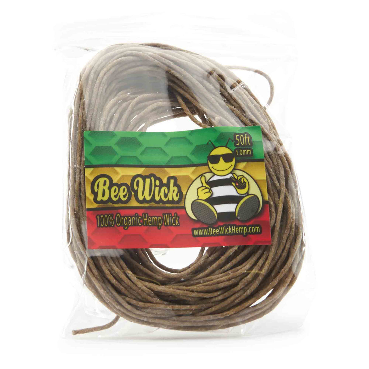 BeeWick 10ft natural hemp wick