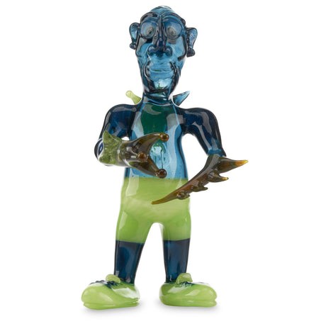 billy goat glass monster pipe in stock at cloud 9 smoke co