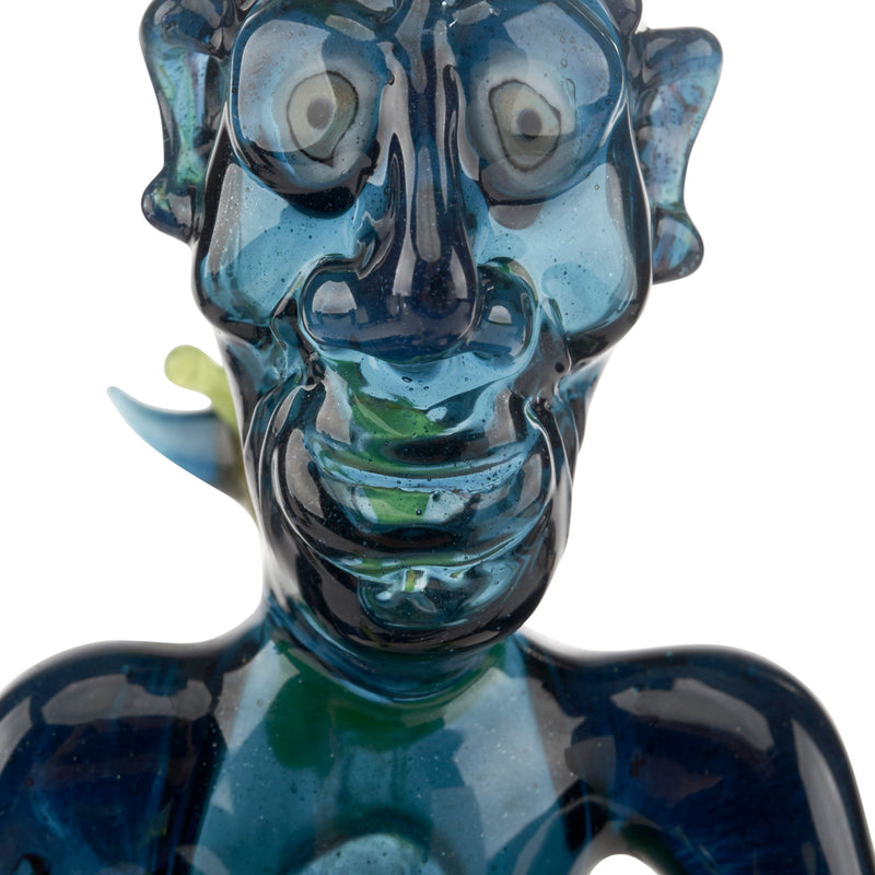 billy goat glass monster pipe full body water pipe rig