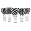 High Country Zebra Waterpipe Bowl  14mm Male