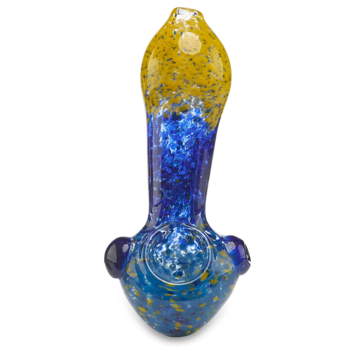 shoreline hand pipe spoon glass bowl for dry herbs